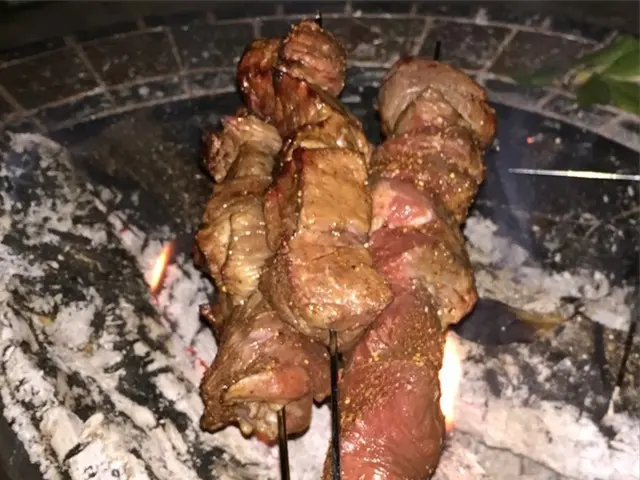 Food fair on the streets of Marstall, Schloss Neuhaus